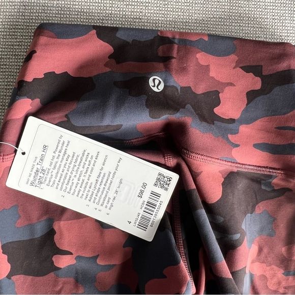 NWT Lululemon Wunder Train High-Rise Tight 28", lululemon leggings, US 4 - Picture 5 of 6